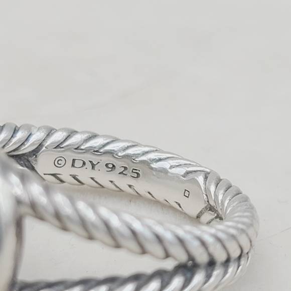 David Yurman Petite Cerise Diamond Ring - Picture 15 of 15